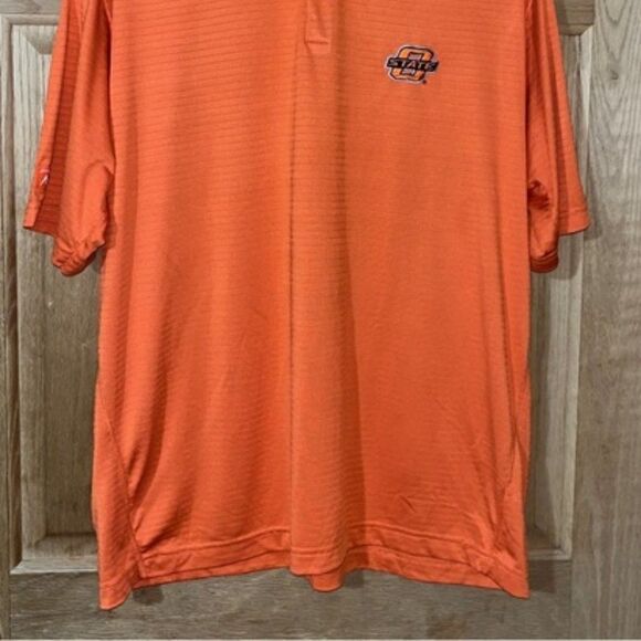 Antigua OSU Oklahoma State University Short Sleeve Polo Shirt - Picture 4 of 8